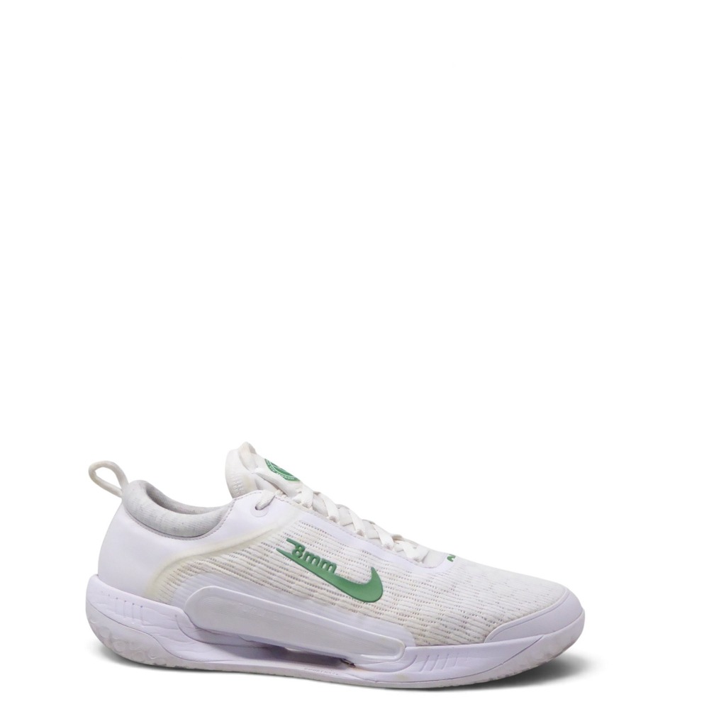 Nike Mens Court Zoom NXT Tennis Shoes White Green DV3276-102 Size 14